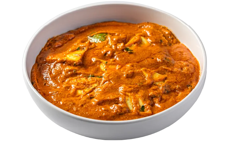 Paneer Kadai - paneer cubes in creamy gravy with onions and bell peppers